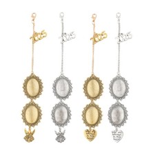 Customizable Graduation Caps Tassels Decoration with Photo Charm for Ceremony