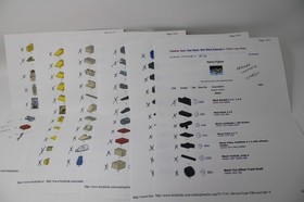 Lego Star Wars - 7141 - Naboo Fighter Complete w /Manual & Checklist of parts