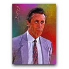 Pat Riley Art Card Limited 47/50 Edward Vela Signed (Los Angeles Lakers)