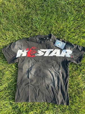 Black White Hellstar Studios Men's T-Shirt Size M (fast shipping)