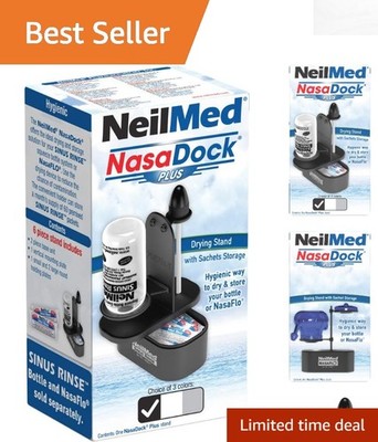 Versatile NasaDock Plus Drying Stand: Store and Dry Squeeze Bottles Safely