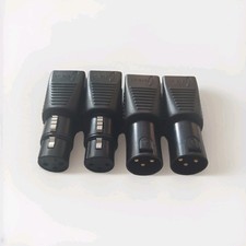 DMX to RJ45 Connector - RJ45 lot of 4 Ethernet to 3 Pin XLR DMX Female  Male.