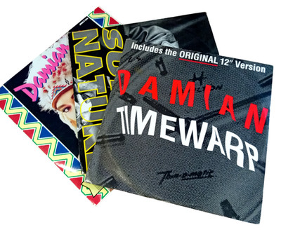 Damian - Time Warp Wig Wam Bam Supernature & Remixes 3X 12 inch Vinyl Records