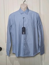 NWT Michael Brandon Mens Button Up Long Sleev...