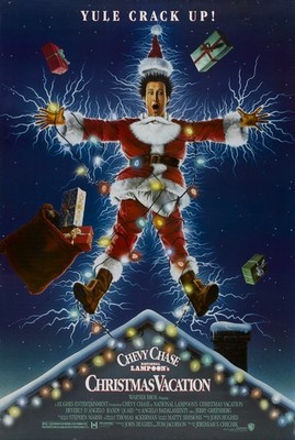 Christmas Vacation 1989 0 Movie Poster Kunstdruck Thriller Minimalist Blockbuster