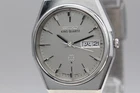 Vtg 1979【Exc+5】SEIKO King Twin Quartz 9923-7000 Silver HAQ Men's Watch JAPAN