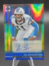 2025 Panini Photogenic Nic Scourton #169 Panthers Rookie Auto /49 Football RC