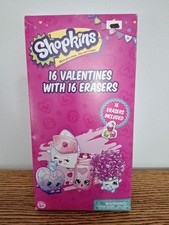 New in box Shopkins 32 Valentines 8 Cute Designs made in USA