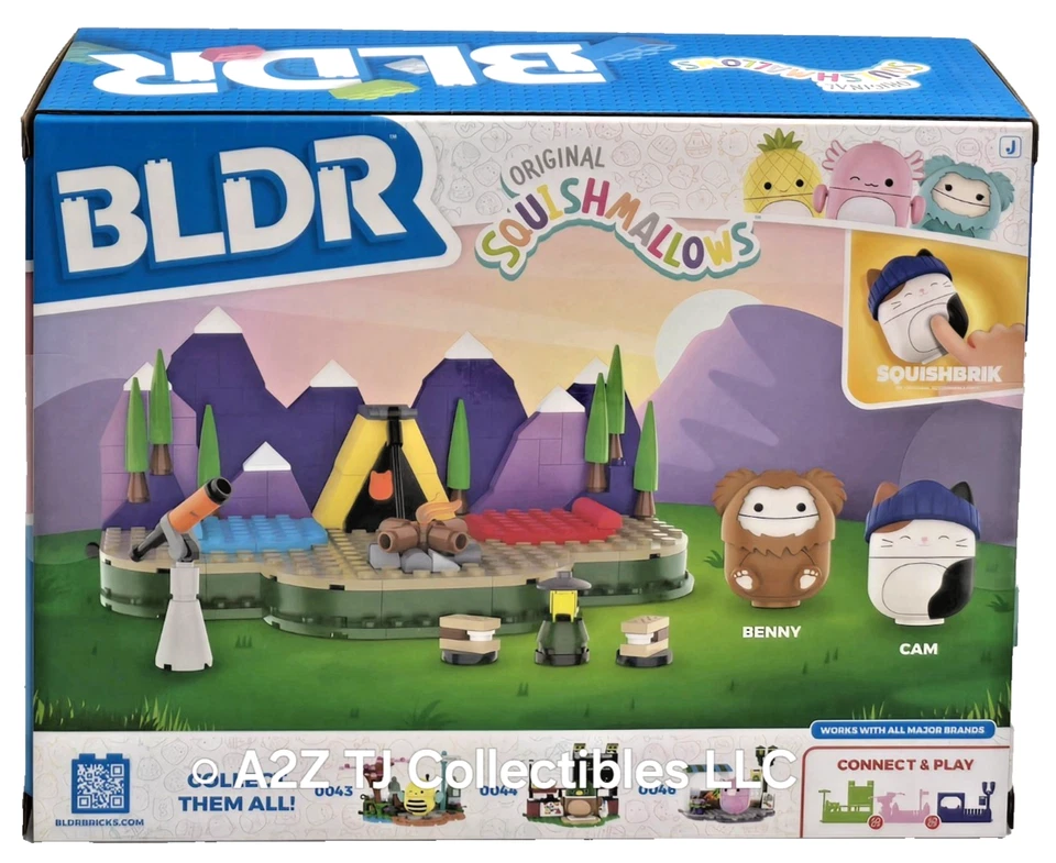 BLDR Squishbrik Squishmallows, Building Sets, 657 pcs total, BNIB Lot of 4 boxes - Image 3 of 4