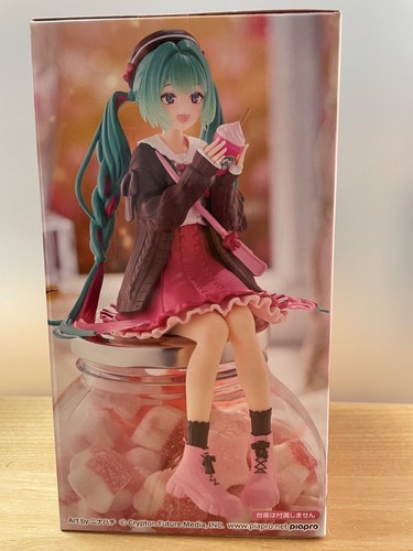 Tapón de fideos Hatsune Miku fecha de otoño rosa ver figura FuRyu VOCALOID TAITO - Imagen 2 de 12