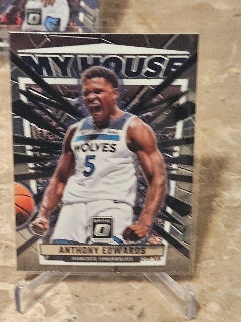 Anthony Edwards 2023-24 Panini Donruss Optic - My House Insert #9 🔥
