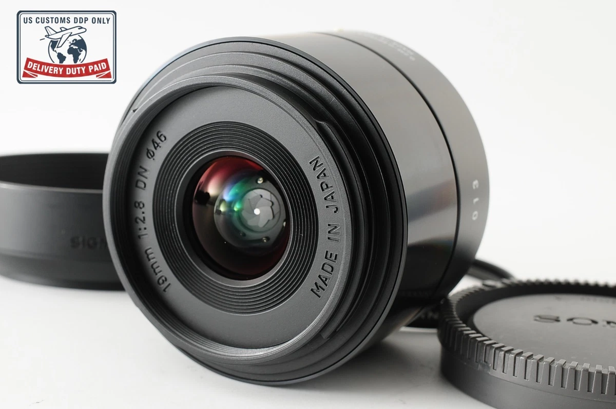 Sigma 19mm Focal Camera Lenses for sale | eBay
