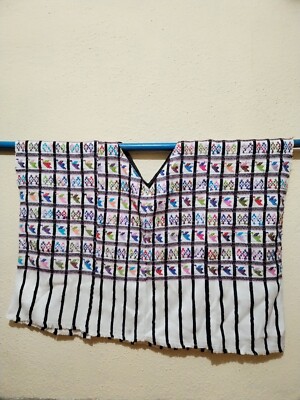 DH01 Guatemalan Huipil Blouse Santiago Atitlán, Sololá