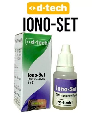 D-Tech Iono-Set Universal GIC liquid for both luting and restoration (Free Ship)