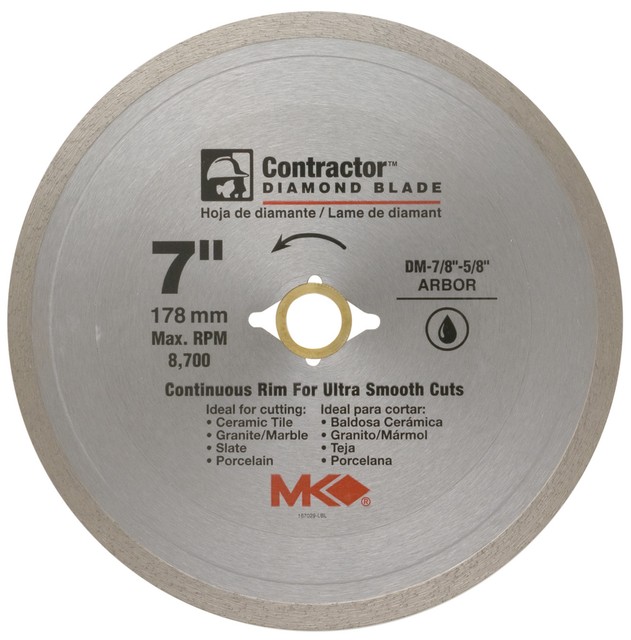 MK Diamond Circular Saw 7 Inch Blade 