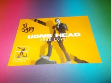 Lions Head Singer Signed Autographed Autograph Autograph Card