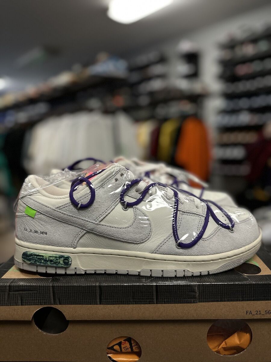 Size 12 - NEW Nike Dunk Low x Off-White Lot 15 of 50 Sneaker Size 12 - NEW Nike Dunk Low x Off-White Lot 15 of 50 Sneaker
