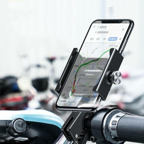 Baseus Smartphone Phone Holder Stand For Bicycle Motorcycle Scooter Bike Motor - Picture 3 of 13