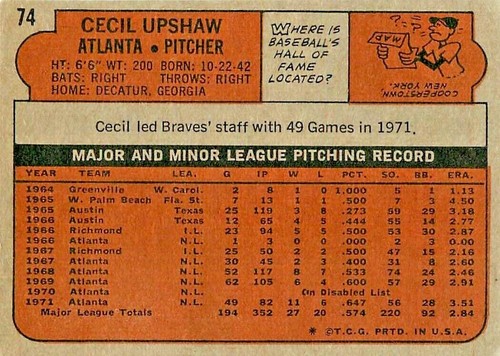 1972 Topps Vintage Baseball Cards U-Pick #6 - #99 EX. - Picture 56 of 72