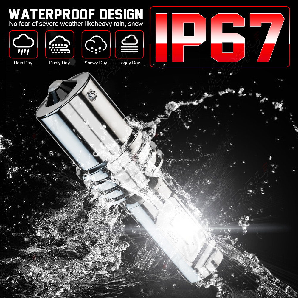 2 Brighter LED light bulbs for International Farmall Cub headlamp