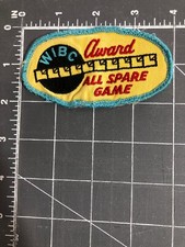 WIBC Women&rsquo;s International Bowling Congress Patch All Spare Game Award Strike