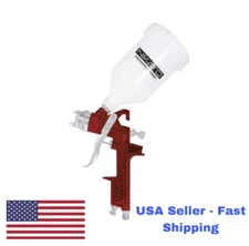 High Volume Gravity Gun, HVLP, plastic cup, 50 psi NIKATTO USA STOCK