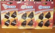 3x Razor Jetts Heel Wheels Spark Replacement Cartridges 4 Per Pack DLX/Mini New