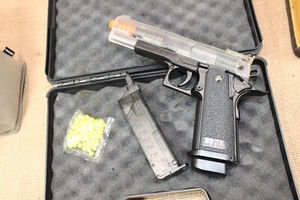 TSD Sports Airsoft Pistol In Case AS IS!!! EB34257