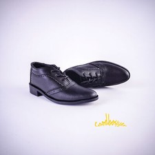 1/4MSD 1/3SD Uncle BJD Pointed-toe Classical Spliced Suit Shoes Lace-up Black