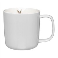 Kaffeebecher Porzellan Teebecher Kaffeetasse Tassee Alice 370 Ml Grau Ambition