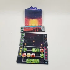 Tiles for Standard Game of  Under Falling Skies Board Game Czech Games Edition