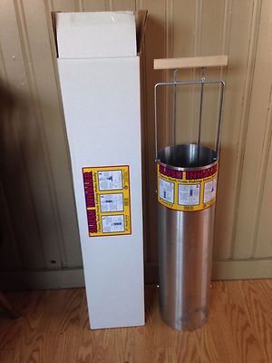 8 Inch Slush Inhaler Removes Ice after Auger Hole with Gas or Hand Auger NIB
