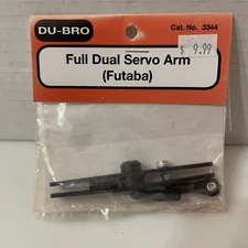 DuBro Full Dual Servo Arm (Futaba)  No. 3344
