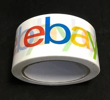 Official eBay Brand Logo Packaging Tape 1 ROLL BOPP Shipping Packing Box Sealing