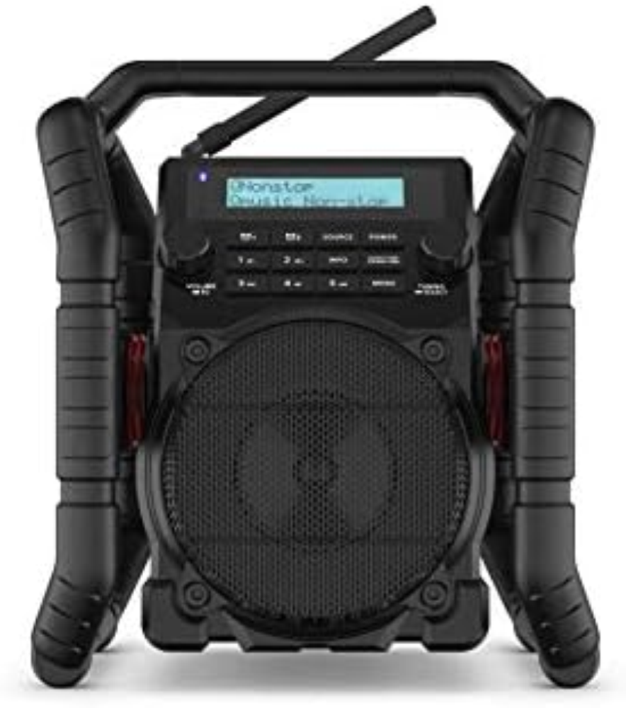 PerfectPro UBOX500R Radio da cantiere DAB+, FM BluetoothÂ®, AUX, USB, funzione d