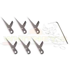 Swhacker Replacement Blades and Shrink Bands - 125gr. - 2.25" - 271