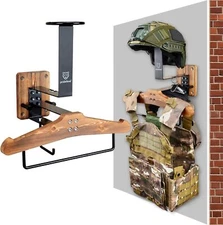 Tactical Gear Wall Mount,Helmet Wall Mount,Multipurpose Helmet Rack Helmet Stand