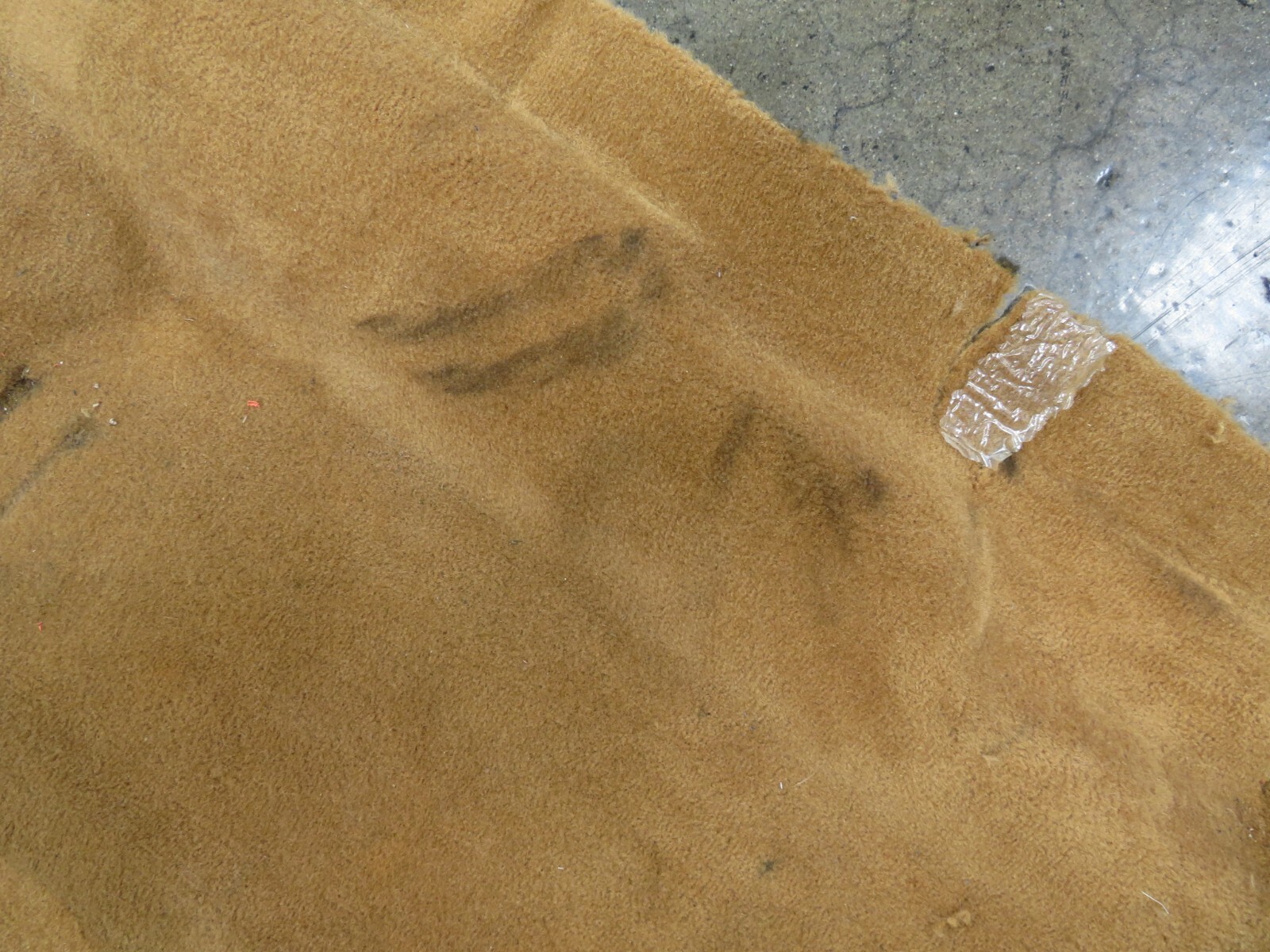 Ferrari 348 Spider, Floor Carpet, Beige, Used, P/N 640118