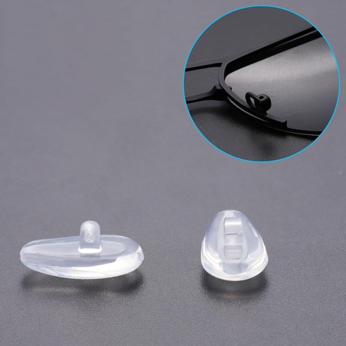 6 Pairs Nose Pads Nosepiece Replacement for Oakley Conductor 6 OO4106 Sunglasses - Foto 3 di 7