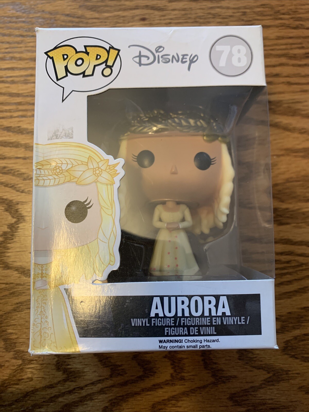 Figura De Vinilo Funko Pop #78 De La Película Maléfica De Disney Princesa Aurora (Abovedada)