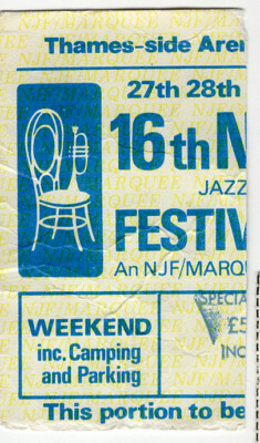 AC DC Ticket Reading Festival Lock Up Your Daughters Tour 1976