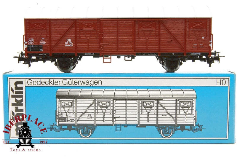 Märklin 4700 Vagón Mercancías DB 201 855 H0 Escala Ho 00 | EBay