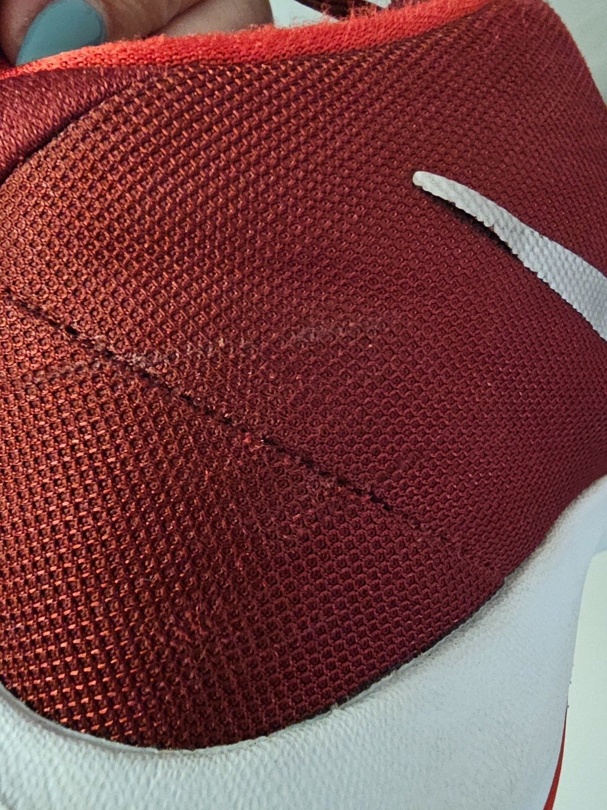 Nike Zoom Hyperquickness Dark Red Basketball Shoe… - image 7