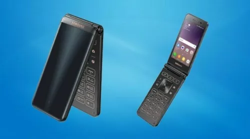 Unlocked Samsung Galaxy Folder2 G1650 Android Keyboad Dual SIM 4G LTE Flip Phone - Picture 11 of 18