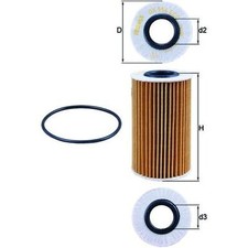 Oil Filter For Toyota Tundra K5 K6 5.7 Flexfuel Genuine Mahle 0415251010