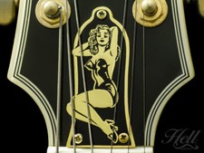 PIN-UP Brass Truss Rod Cover GOLD . Fits most Epiphone, Les Paul, SG more