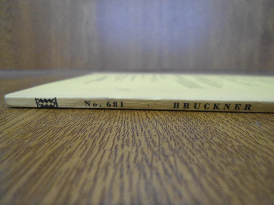 ANTON BRUCKNER Overture in G minor - Edition Eulenburg Orchestra Score - Image 4 of 4