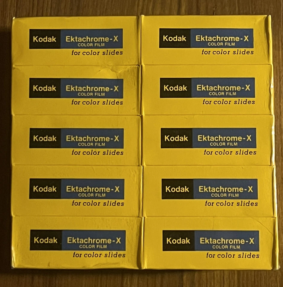 Ektachrome-X 120 Color Slide film KODAK Expired 1975 Mint boxed - Image 3 of 4