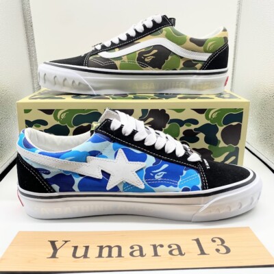 A Bathing Ape Vans LX Old Skool Camo 1K73-191-920 Men's Size A Bathing Ape Vans LX Old Skool Camo 1K73-191-920 Men's Size