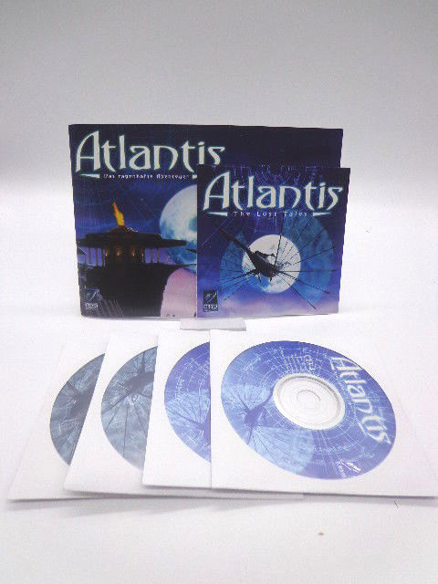 Jeux PC - La Légende Atlantis I & II (1+2) VF COMPLET BIG BOX, Bon état